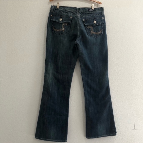 Ruck & Republic Denim blue Jeans boot cut Size:28 - Picture 2 of 12